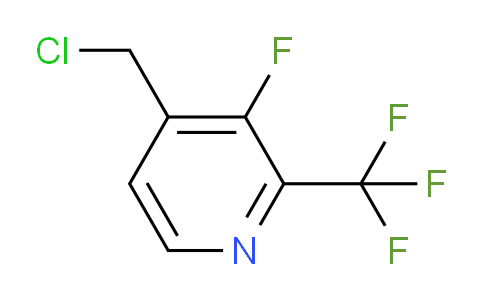 CAS No. 1227564-51-3, 3-Fluoro-2-(trifluoromethyl)-4-(chloromethyl)pyridine