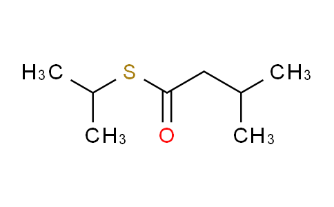 CAS No. 34322-06-0, 3-Methyl-Butanethioic Acid S-(1-Methylethyl) Ester