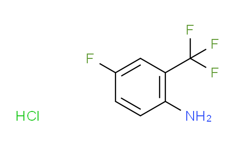 CAS No. 139291-82-0, 4-fluoro-2-(trifluoromethyl)aniline hydrochloride