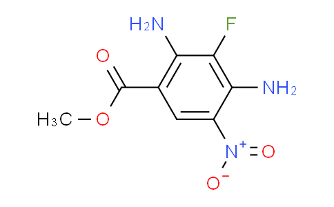 CAS No. 918321-18-3, Methyl 2,4-diamino-3-fluoro-5-nitrobenzoate