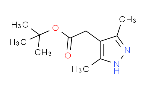 CAS No. 1082827-81-3, (3,5-dimethyl-1H-pyrazol-4-yl)-acetic acid tert-butyl ester