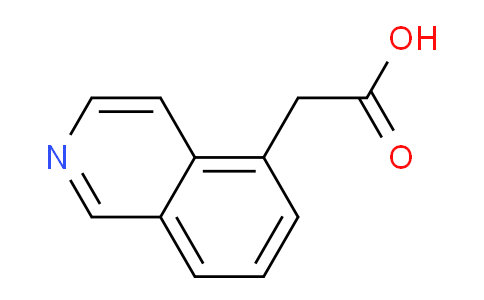 CAS No. 395074-85-8, 2-(Isoquinolin-5-yl)acetic acid