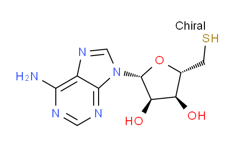 CAS No. 67805-97-4, (2R,3R,4S,5S)-2-(6-Amino-9H-purin-9-yl)-5-(mercaptomethyl)tetrahydrofuran-3,4-diol