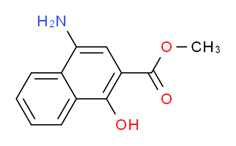 CAS No. 101682-59-1, Methyl 4-amino-1-hydroxynaphthalene-2-carboxylate