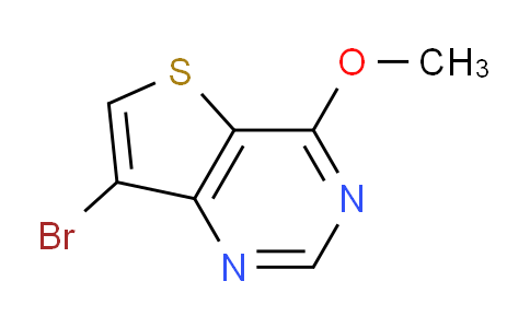 CAS No. 872190-91-5, 7-Bromo-4-methoxythieno[3,2-d]pyrimidine