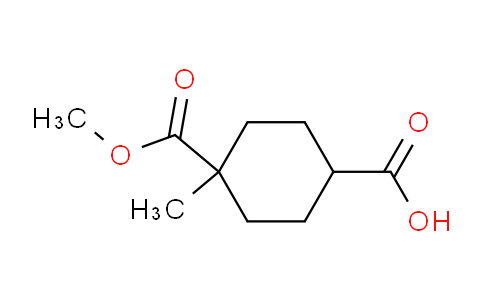 CAS No. 1056639-33-8, 4-(Methoxycarbonyl)-4-methylcyclohexanecarboxylic acid