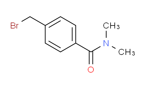 CAS No. 69449-20-3, 4-(Bromomethyl)-N,N-dimethylbenzamide