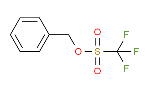CAS No. 17674-16-7, 1,1,1-Trifluoro-methanesulfonic acid phenylmethyl ester