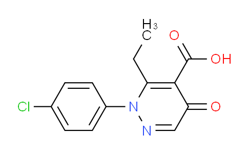 CAS No. 129025-54-3, 2-(4-Chlorophenyl)-3-ethyl-5-oxo-2,5-dihydropyridazine-4-carboxylic acid
