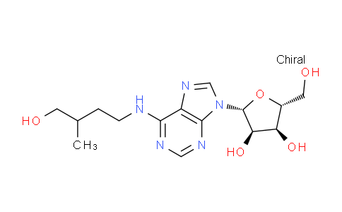 CAS No. 22663-55-4, N-(4-Hydroxy-3-methylbutyl)adenosine