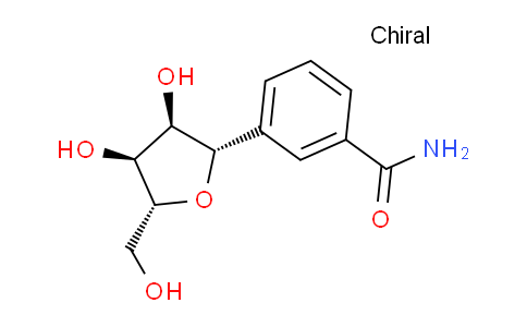 CAS No. 138385-29-2, 3-[(2S,3R,4S,5R)-3,4-Dihydroxy-5-(Hydroxymethyl)Oxolan-2-Yl]Benzamide