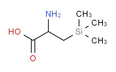 CAS No. 16655-72-4, 2-AMINO-3-(TRIMETHYLSILYL)PROPANOIC ACID