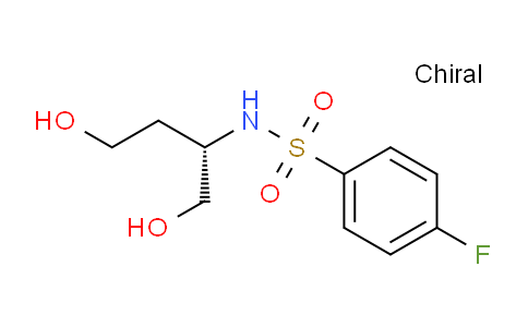 CAS No. 1392272-55-7, (S)-N-(1,4-dihydroxybutan-2-yl)-4-fluorobenzenesulfonamide