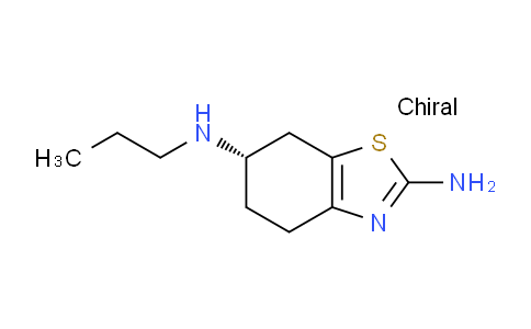 CAS No. 556801-24-2, (S)-N6-propyl-4,5,6,7-tetrahydrobenzo[d]thiazole-2,6-diamine