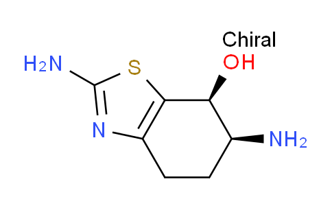 CAS No. 1001648-66-3, (6S,7S)-2,6-diamino-4,5,6,7-tetrahydrobenzo[d]thiazol-7-ol