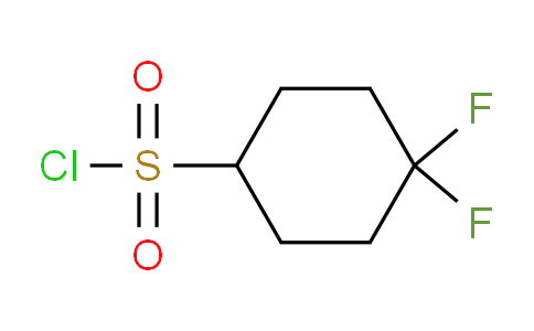 CAS No. 1196154-77-4, 4,4-Difluorocyclohexane-1-sulfonyl chloride