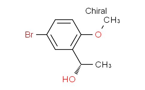 CAS No. 1344936-71-5, (S)-1-(5-bromo-2-methoxyphenyl)ethan-1-ol
