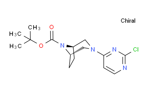 CAS No. 201162-46-1, tert-butyl(1R,5S)-3-(2-chloropyrimidin-4-yl)-3,8-diazabicyclo[3.2.1]octane-8-carboxylate