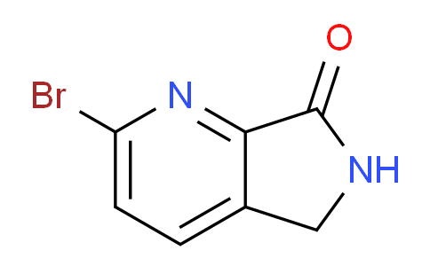 CAS No. 1823357-15-8, 2-Bromo-5,6-dihydropyrrolo[3,4-b]pyridin-7-one