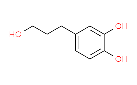 CAS No. 46118-02-9, 4-(3-hydroxypropyl)benzene-1,2-diol