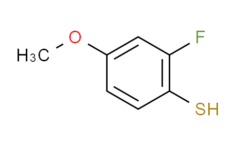 CAS No. 398456-79-6, 2-Fluoro-4-methoxybenzenethiol