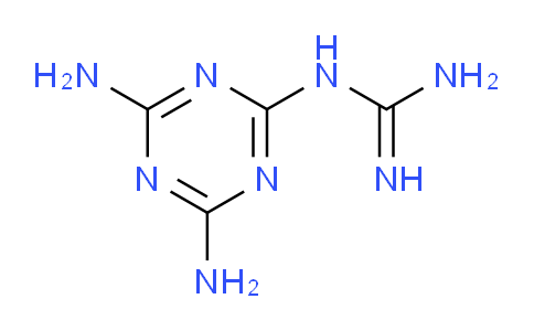 CAS No. 4405-08-7, 1-(4,6-Diamino-1,3,5-triazin-2-yl)guanidine