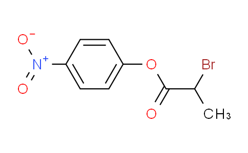 CAS No. 56985-87-6, 4-Nitrophenyl 2-bromopropanoate