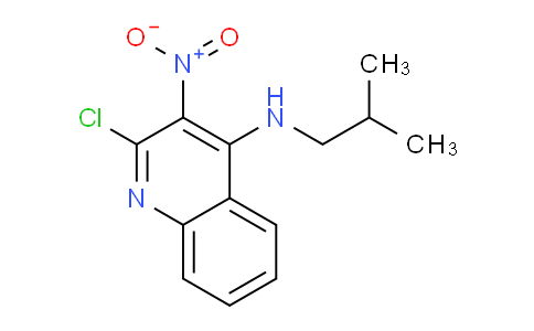 CAS No. 133860-75-0, 2-Chloro-N-(2-methylpropyl)-3-nitroquinolin-4-amine
