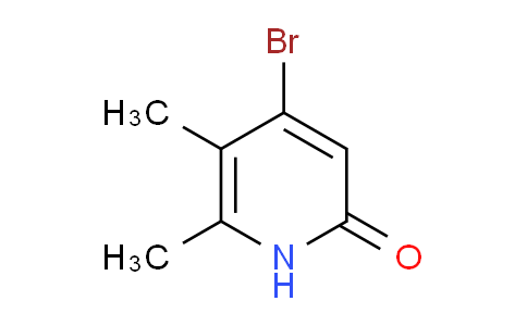 CAS No. 640721-49-9, 4-Bromo-5,6-dimethylpyridin-2(1H)-one