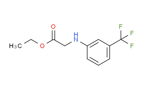 CAS No. 2445-84-3, Ethyl (3-(trifluoromethyl)phenyl)glycinate