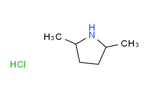 CAS No. 63639-02-1, 2,5-Dimethyl-pyrrolidine hydrochloride