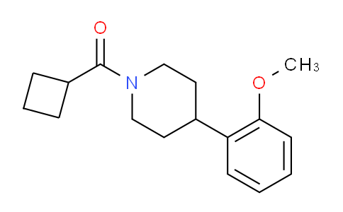 649572-97-4 | Cyclobutyl[4-(2-Methoxyphenyl)Piperidino]Methanone