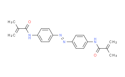 CAS No. 76961-11-0, 4,4'-di(methacryloylamino)azobenzene