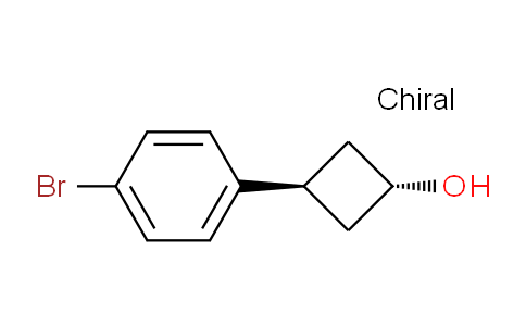 CAS No. 1236410-46-0, trans-3-(4-Bromophenyl)cyclobutanol