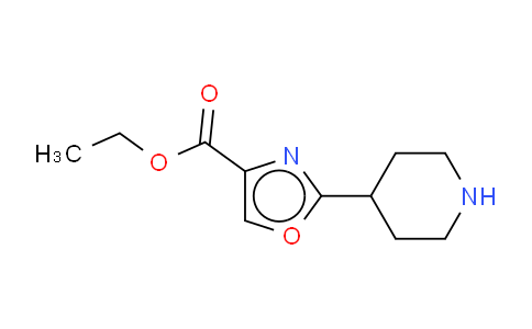 CAS No. 672310-05-3, 2-Piperidin-4-yl-oxazole-4-carboxylicacidethylester