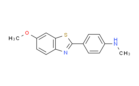 CAS No. 401813-34-1, 4-(6-Methoxy-1,3-benzothiazol-2-yl)-N-methylaniline