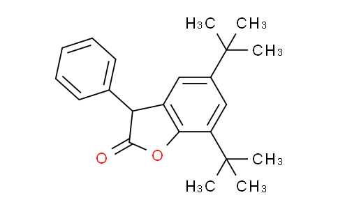 CAS No. 66737-86-8, 5,7-bis(1,1-dimethylethyl)-3-phenyl-(3H)-benzofuran-2-one