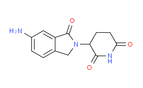 CAS No. 191732-74-8, 3-(6-Amino-1-oxo-isoindolin-2-yl)piperidine-2,6-dione