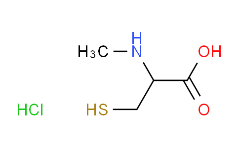 CAS No. 14344-46-8, 3-Mercapto-2-(methylamino)propanoic acid hydrochloride