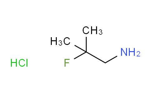 CAS No. 879001-63-5, 2-Fluoro-2-Methyl-propylaMine hydrochloride