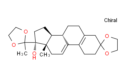 CAS No. 54201-84-2, 3,20-Bis(ethylenedioxy)-19-norpregna-5(10),9(11)-dien-17-ol