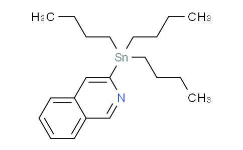 CAS No. 166114-73-4, 3-(tributylstannyl)isoquinoline