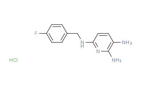 CAS No. 112523-78-1, N2-(4-fluorobenzyl)pyridine-2,5,6-triamine hydrochloride
