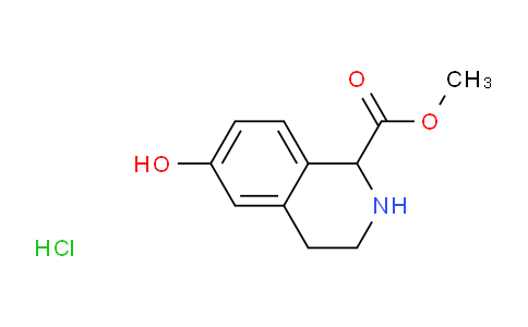 CAS No. 672310-19-9, Methyl 6-hydroxy-1,2,3,4-tetrahydroisoquinoline-1-carboxylate hydrochloride