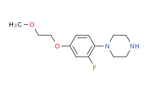 MC808018 | 515160-73-3 | 1-(4-(2-methoxyethoxy)-2-fluorophenyl)piperazine