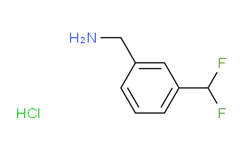 CAS No. 1256353-07-7, (3-(Difluoromethyl)phenyl)methanamine hydrochloride