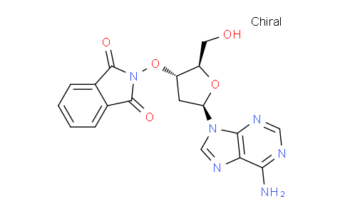 CAS No. 132471-93-3, 2',3'-Dideoxy-3'-[(1,3-dihydro-1,3-dioxo-2H-isoindol-2-yl)oxy]-Adenosine