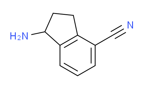 CAS No. 1214260-62-4, 1-amino-2,3-dihydro-1H-indene-4-carbonitrile