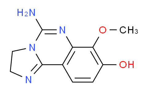 CAS No. 1032570-71-0, 5-Amino-2,3-dihydro-7-methoxy-Imidazo[1,2-c]quinazolin-8-ol