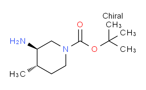 CAS No. 1821822-30-3, (3R,4S)-tert-Butyl 3-amino-4-methylpiperidine-1-carboxylate